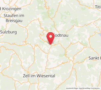 Map of Aitern, Baden-Wurttemberg