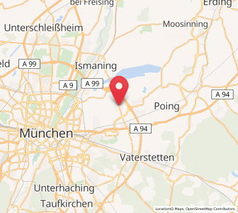 Map of Aschheim, Bavaria