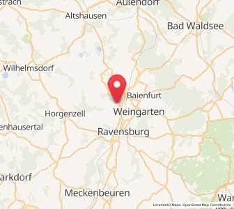 Map of Berg, Baden-Wurttemberg