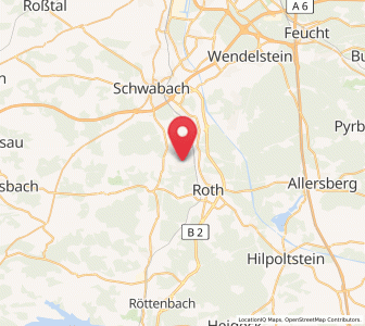 Map of Büchenbach, Bavaria