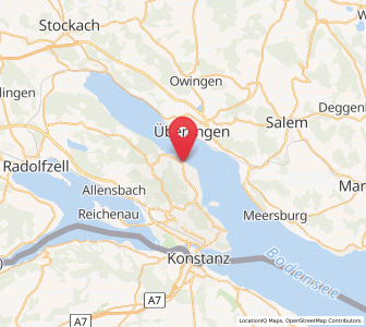 Map of Dingelsdorf, Baden-Wurttemberg