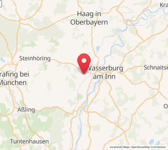 Map of Edling, Bavaria