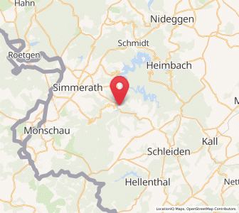 Map of Einruhr, North Rhine-Westphalia