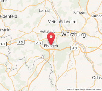 Map of Eisingen, Bavaria