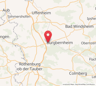 Map of Gallmersgarten, Bavaria