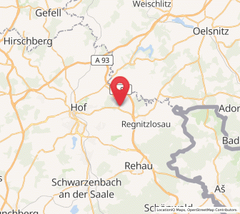 Map of Gattendorf, Bavaria