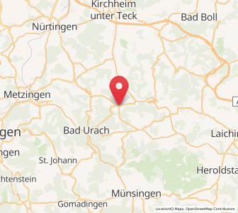 Map of Grabenstetten, Baden-Wurttemberg
