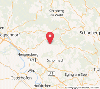 Map of Grattersdorf, Bavaria