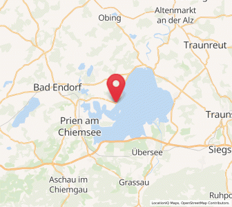 Map of Gstadt am Chiemsee, Bavaria
