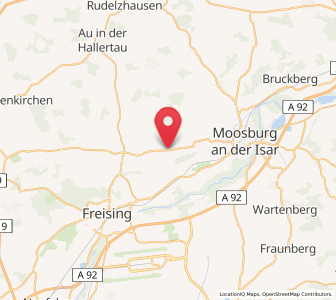 Map of Haag an der Amper, Bavaria