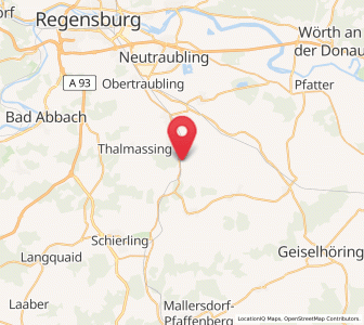 Map of Hagelstadt, Bavaria