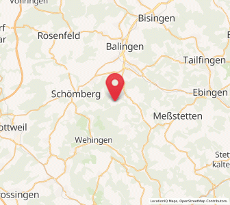 Map of Hausen am Tann, Baden-Wurttemberg