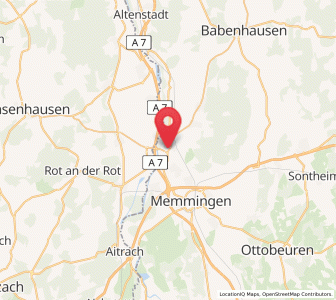 Map of Heimertingen, Bavaria
