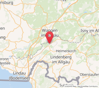 Map of Hergatz, Bavaria