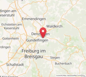 Map of Heuweiler, Baden-Wurttemberg