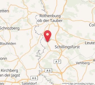 Map of Insingen, Bavaria
