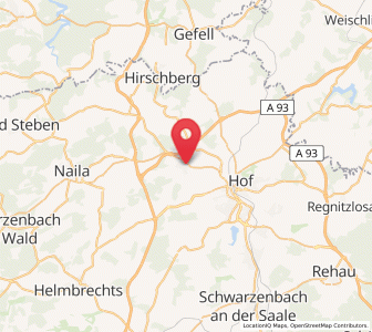 Map of Köditz, Bavaria