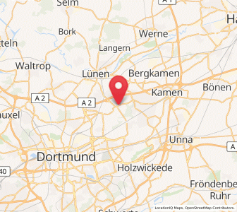 Map of Lanstrop, North Rhine-Westphalia