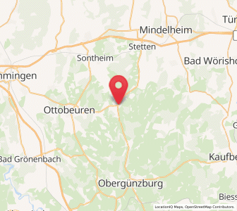 Map of Markt Rettenbach, Bavaria