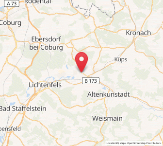 Map of Marktzeuln, Bavaria