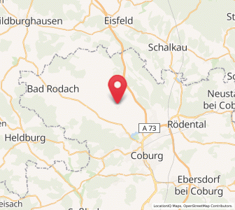 Map of Meeder, Bavaria
