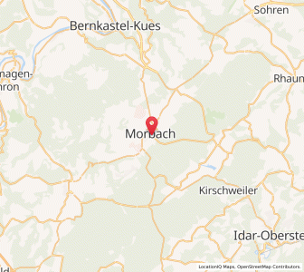 Map of Morbach, Rheinland-Pfalz