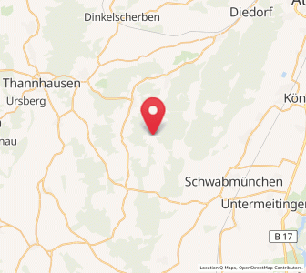 Map of Münster, Bavaria