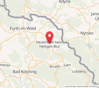 Map of Neukirchen, Bavaria
