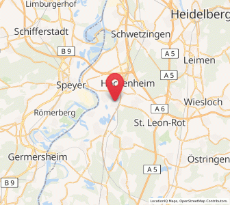 Map of Neulußheim, Baden-Wurttemberg