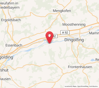 Map of Niederviehbach, Bavaria
