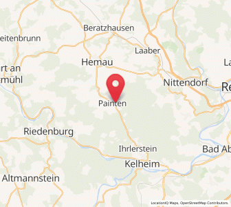 Map of Painten, Bavaria