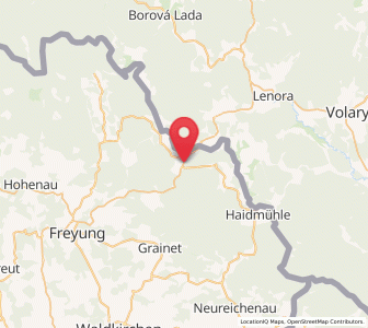Map of Philippsreut, Bavaria