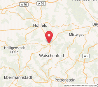 Map of Plankenfels, Bavaria