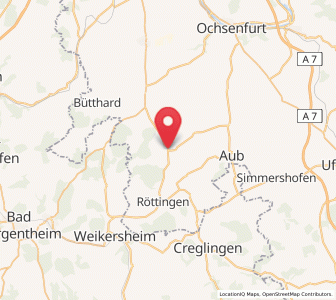 Map of Riedenheim, Bavaria