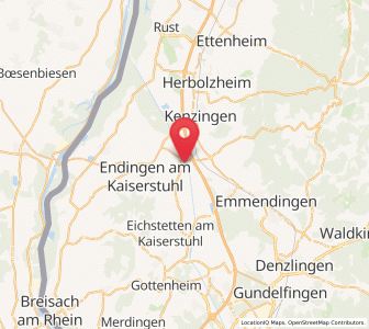 Map of Riegel, Baden-Wurttemberg