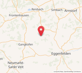Map of Rimbach, Bavaria