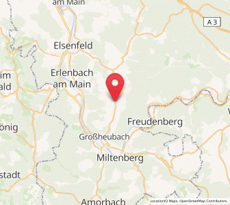 Map of Röllbach, Bavaria