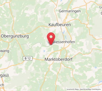 Map of Ruderatshofen, Bavaria