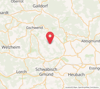 Map of Ruppertshofen, Baden-Wurttemberg