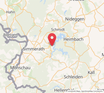 Map of Rurberg, North Rhine-Westphalia