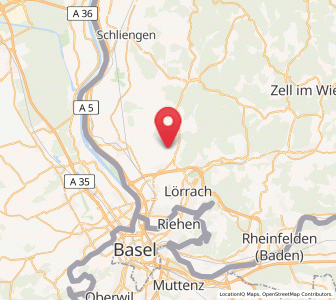 Map of Schallbach, Baden-Wurttemberg