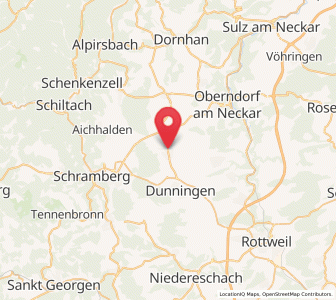Map of Seedorf, Baden-Wurttemberg