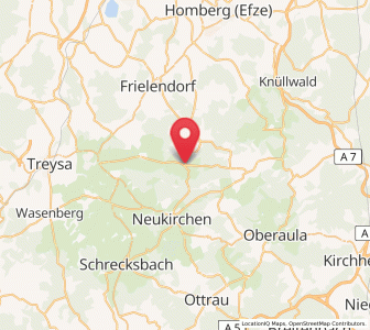 Map of Seigertshausen, Hesse