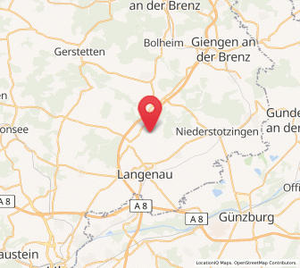 Map of Setzingen, Baden-Wurttemberg