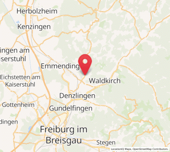 Map of Sexau, Baden-Wurttemberg