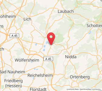 Map of Steinheim, Hesse