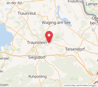 Map of Surberg, Bavaria
