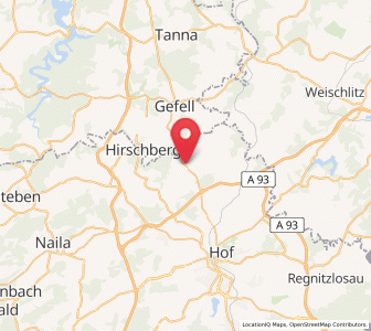 Map of Töpen, Bavaria
