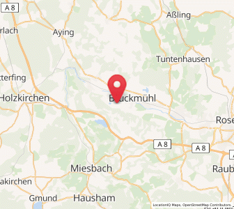 Map of Vagen, Bavaria