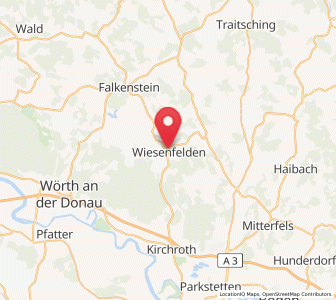 Map of Wiesenfelden, Bavaria